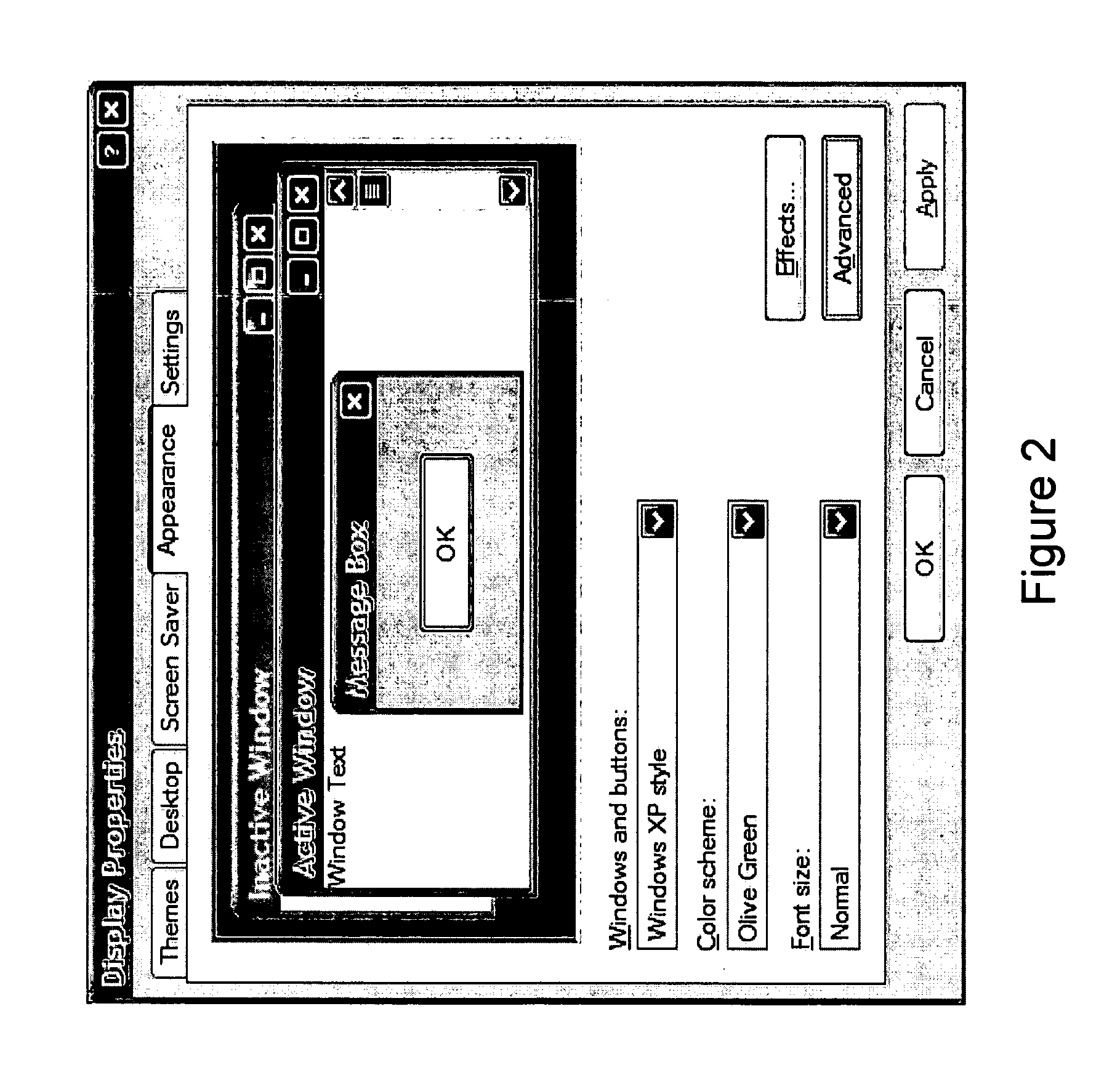 Defining the visual appearance of user-interface controls