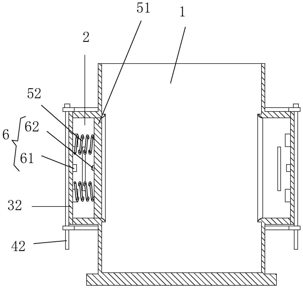 Implosion detection device for catalytic debinding furnace