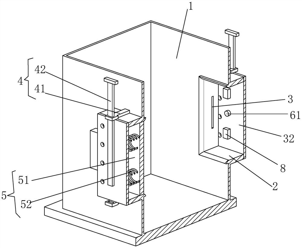 Implosion detection device for catalytic debinding furnace