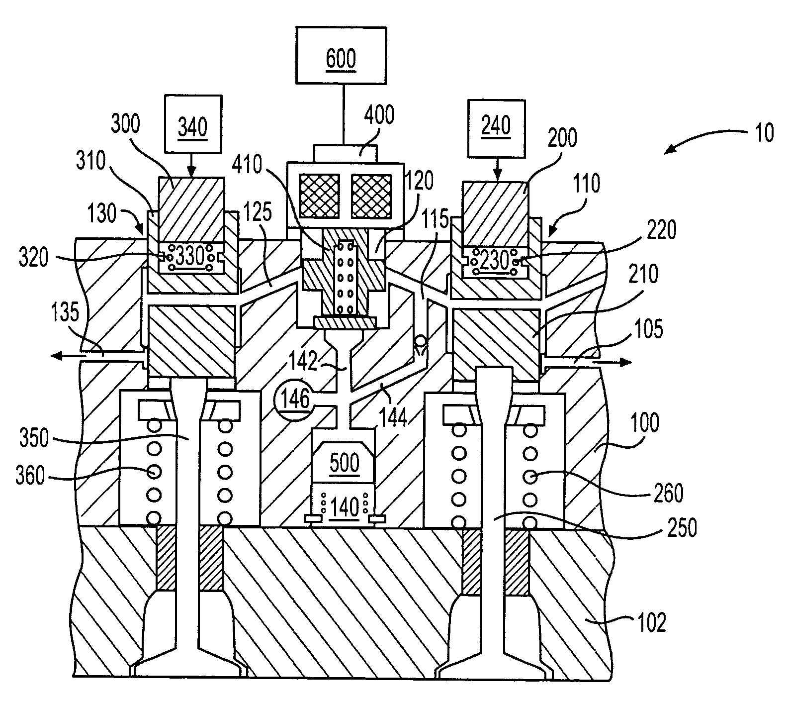 Variable valve actuation and engine braking