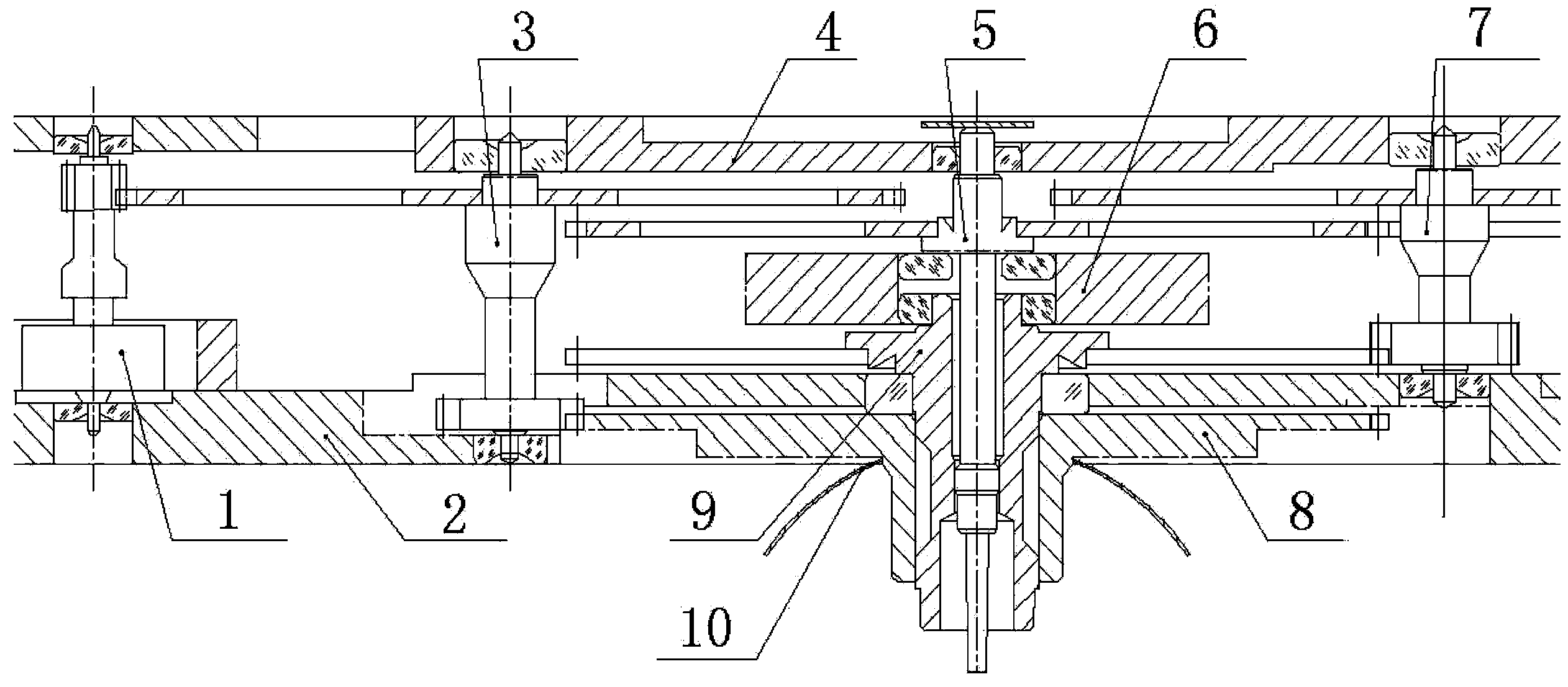 Watch indicating mechanism driven by motors