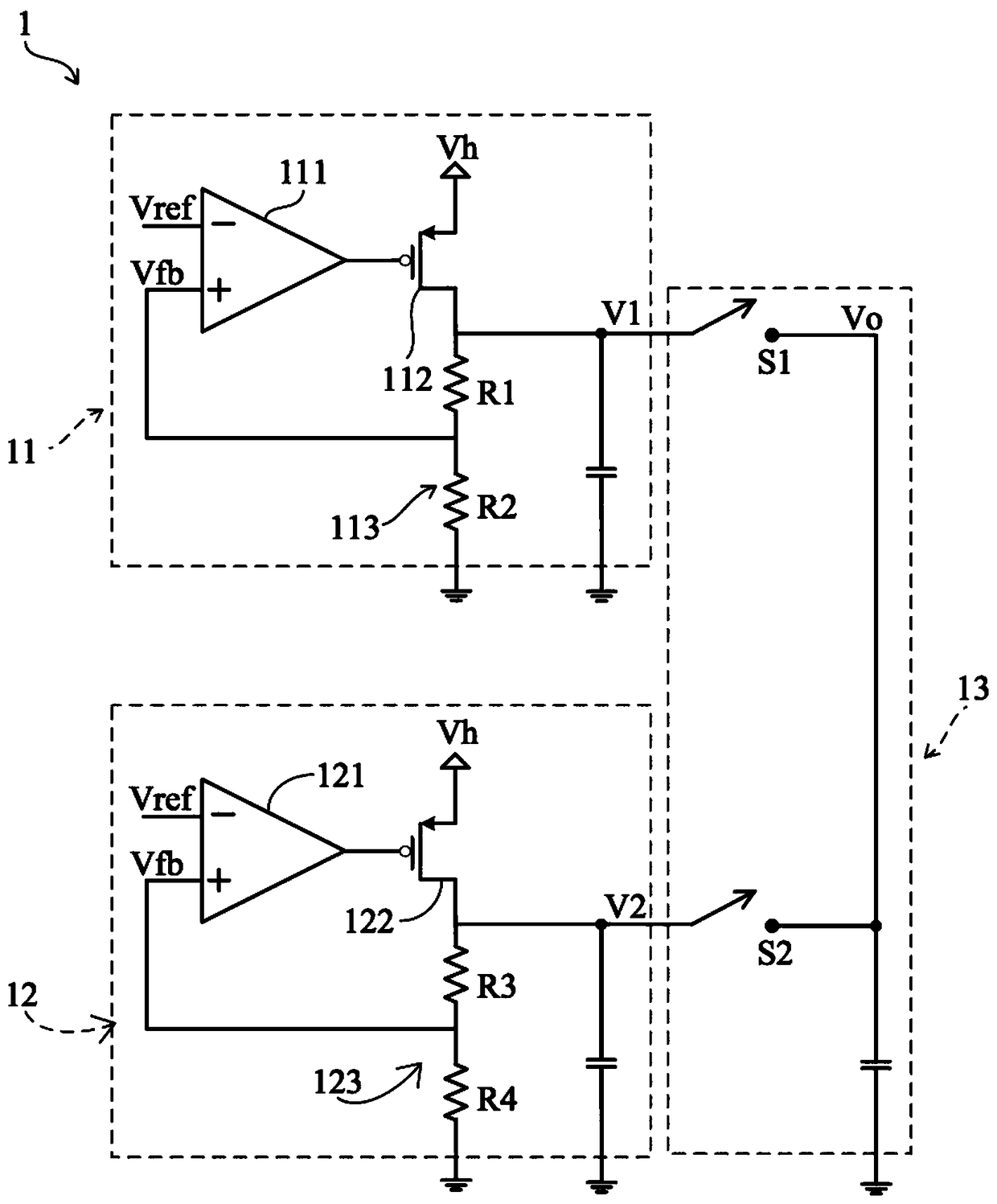 Self-discharge regulator for display