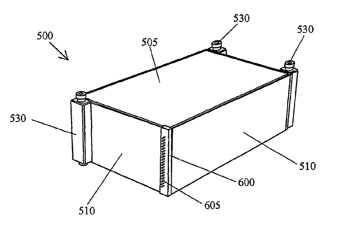 Cell stack for a flowing electrolyte battery