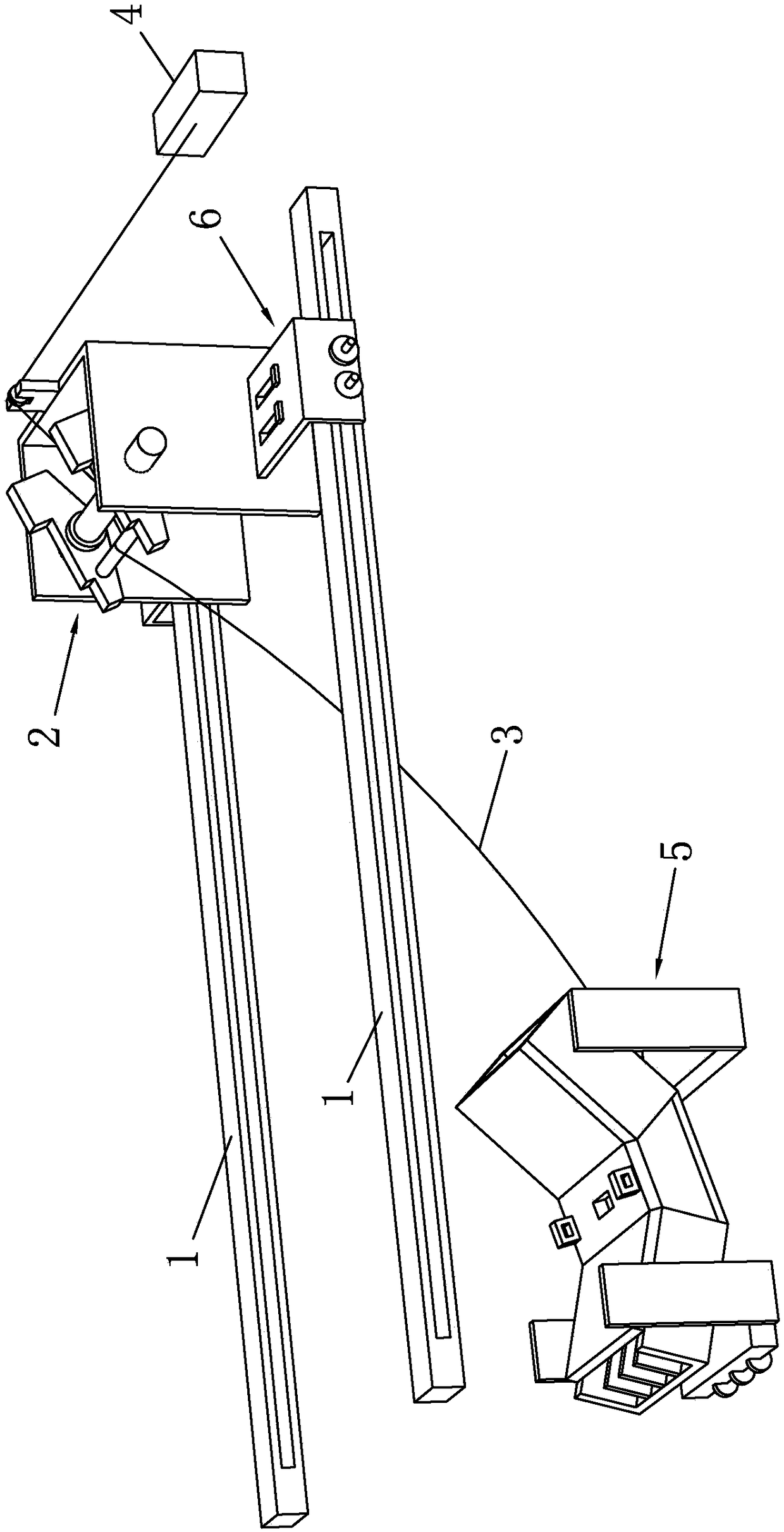 Compaction-type sand gravel filling device and construction method