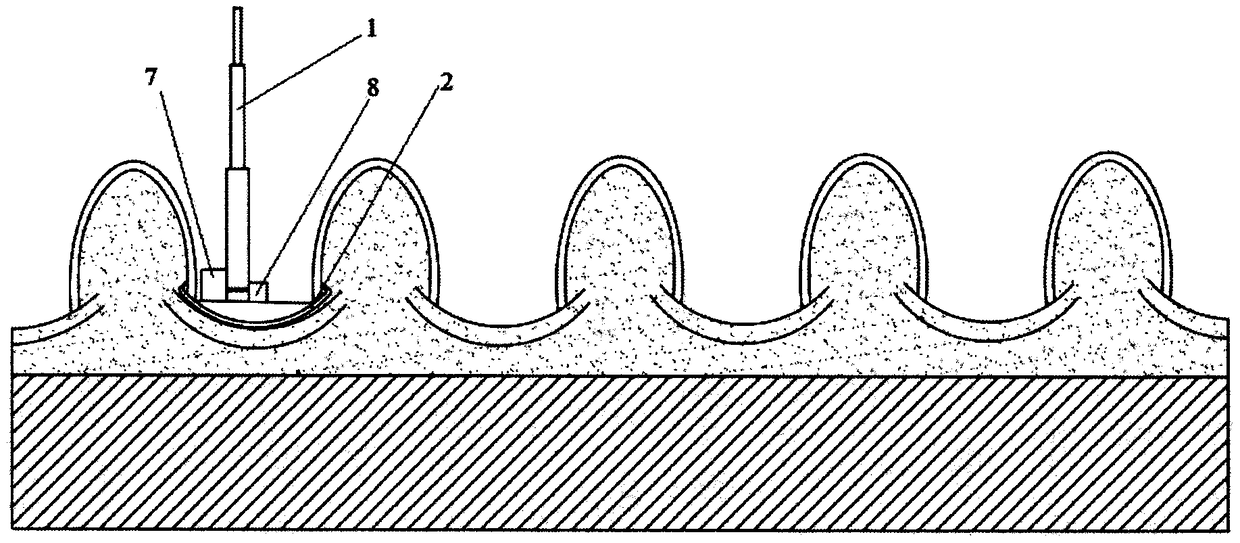 A lightning protection system for ancient buildings