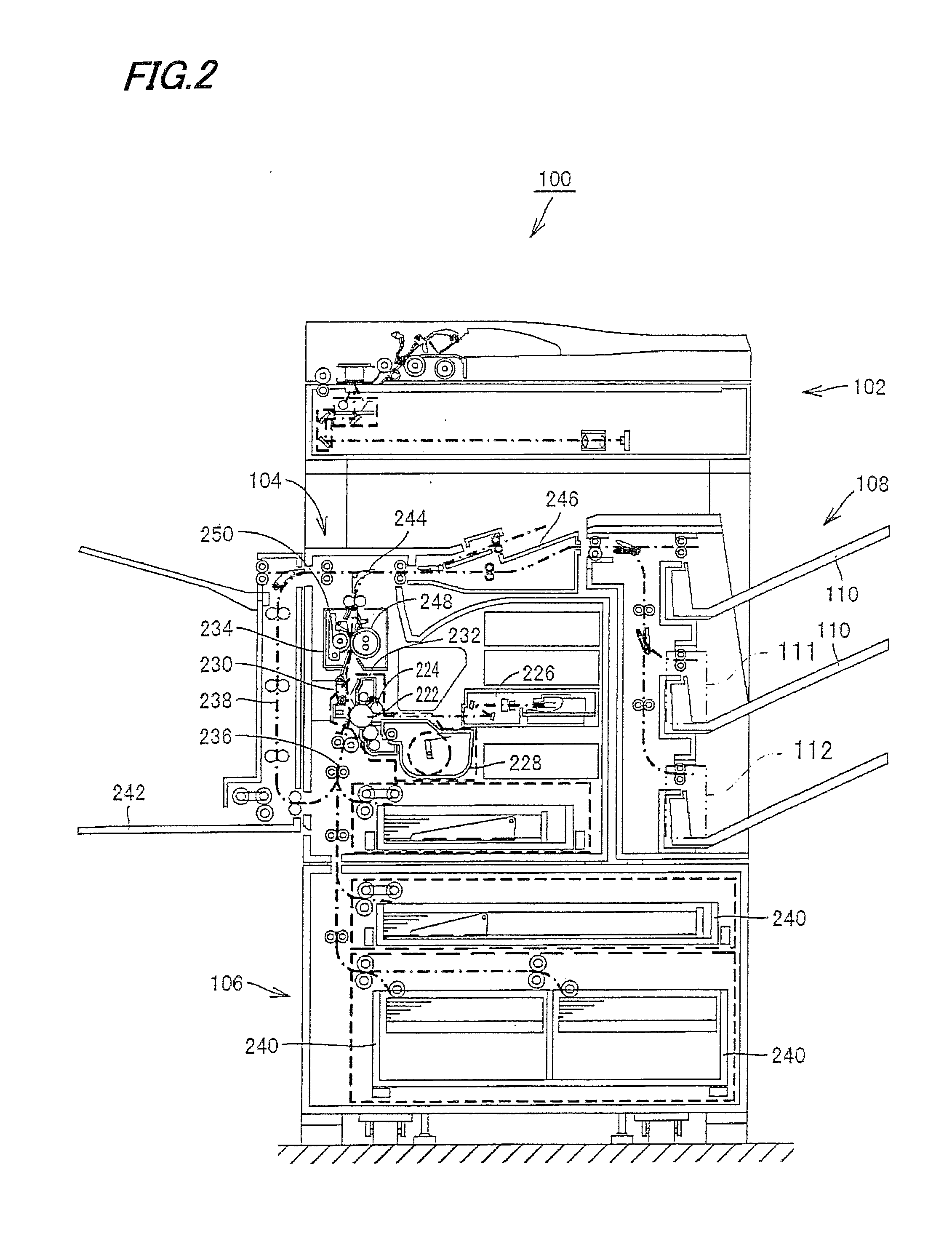 Image display control device and image forming apparatus including the same