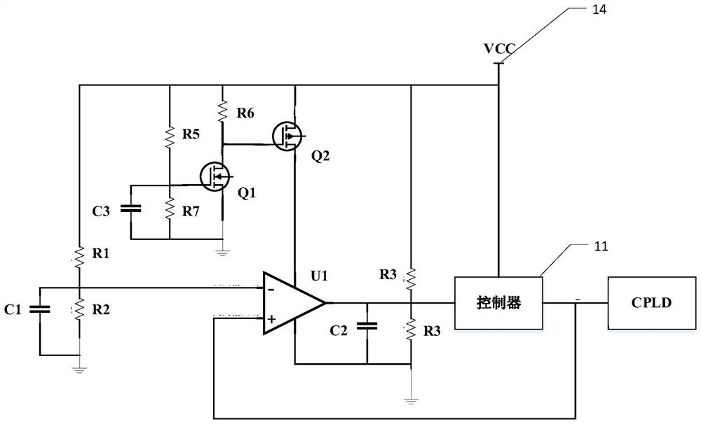 Uncontrolled power supply short circuit protection device, method and medium