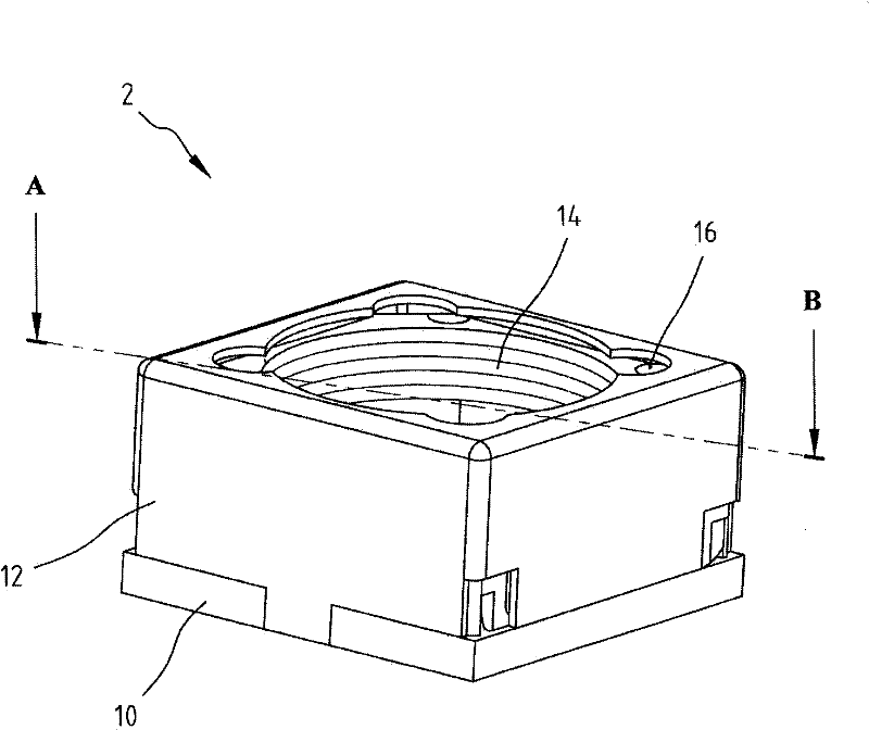 Voice coil motor for realizing power saving effect by utilizing magnetic conduction casing