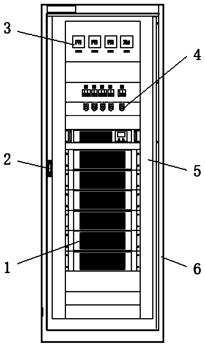 Protection device of UPS power supply cabinet