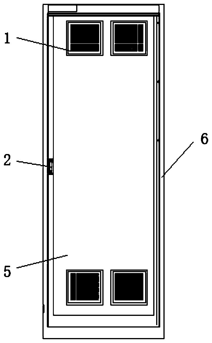 Protection device of UPS power supply cabinet