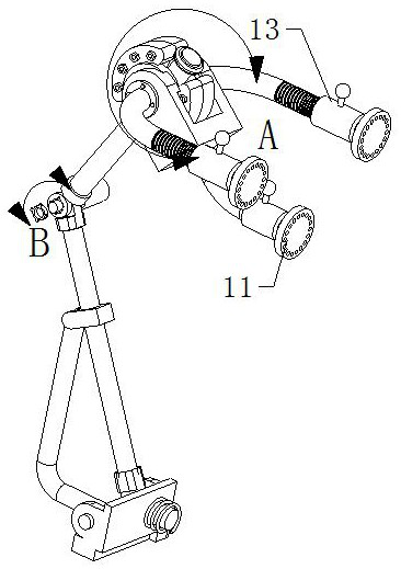 Electromechanical equipment mounting protection device with damping function