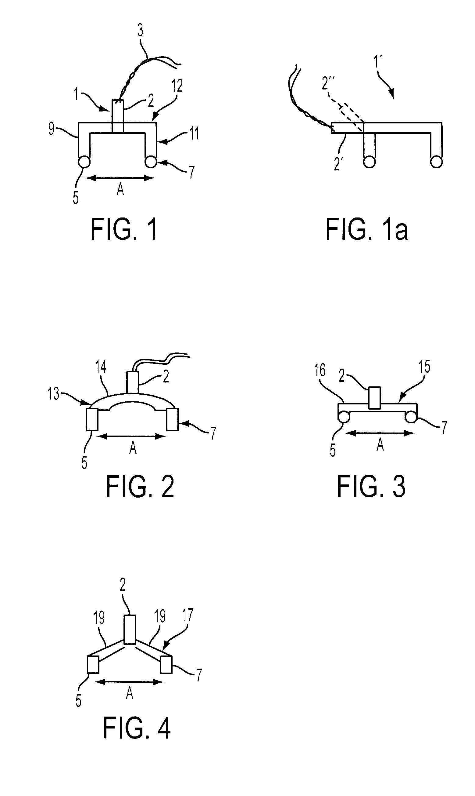 Bipolar Stimulation/Recording Device With Widely Spaced Electrodes