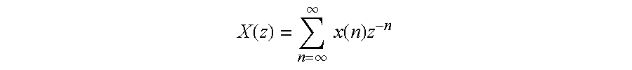 Z-transform implementation of digital watermarks