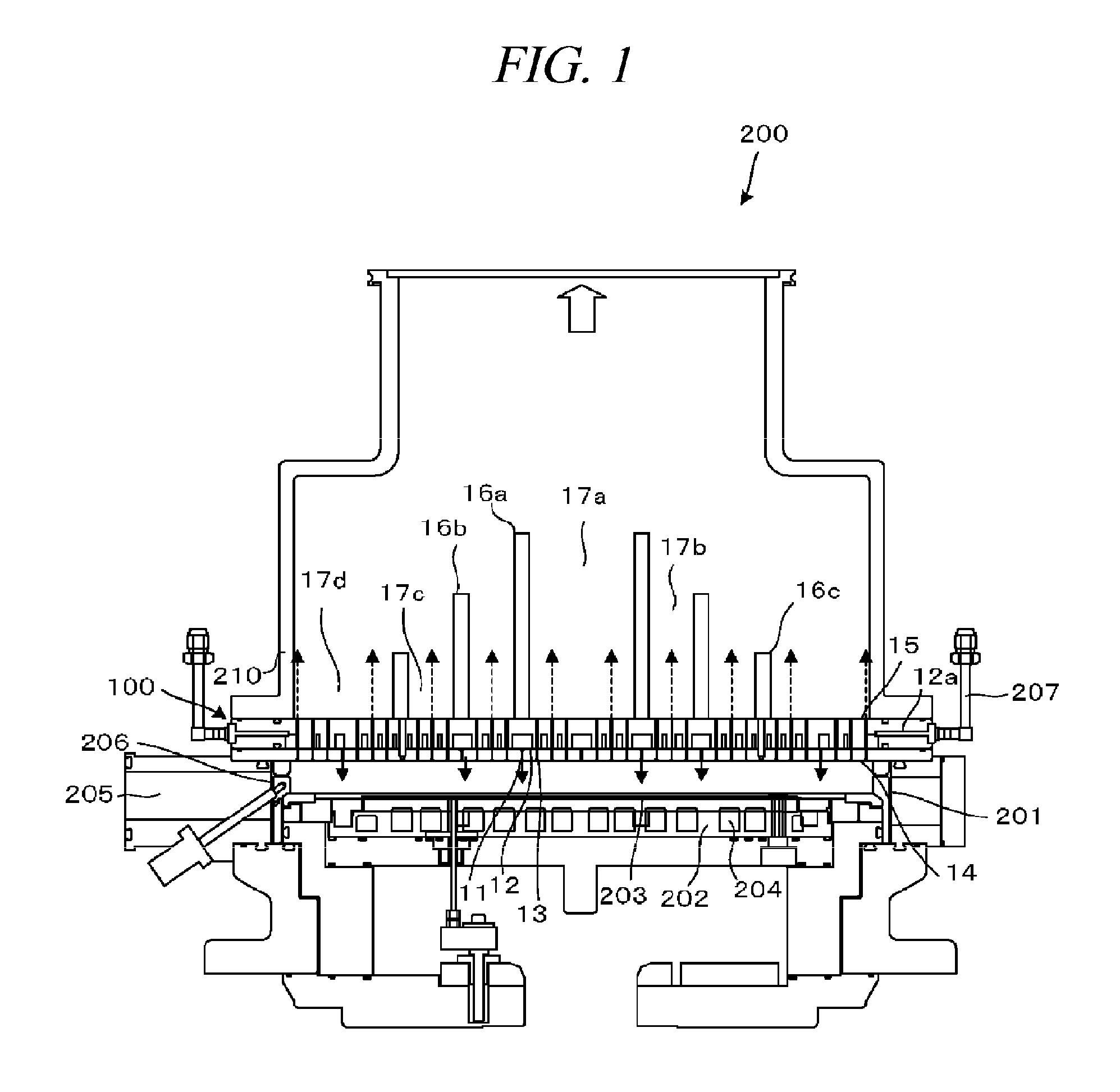 Plasma processing apparatus and shower head