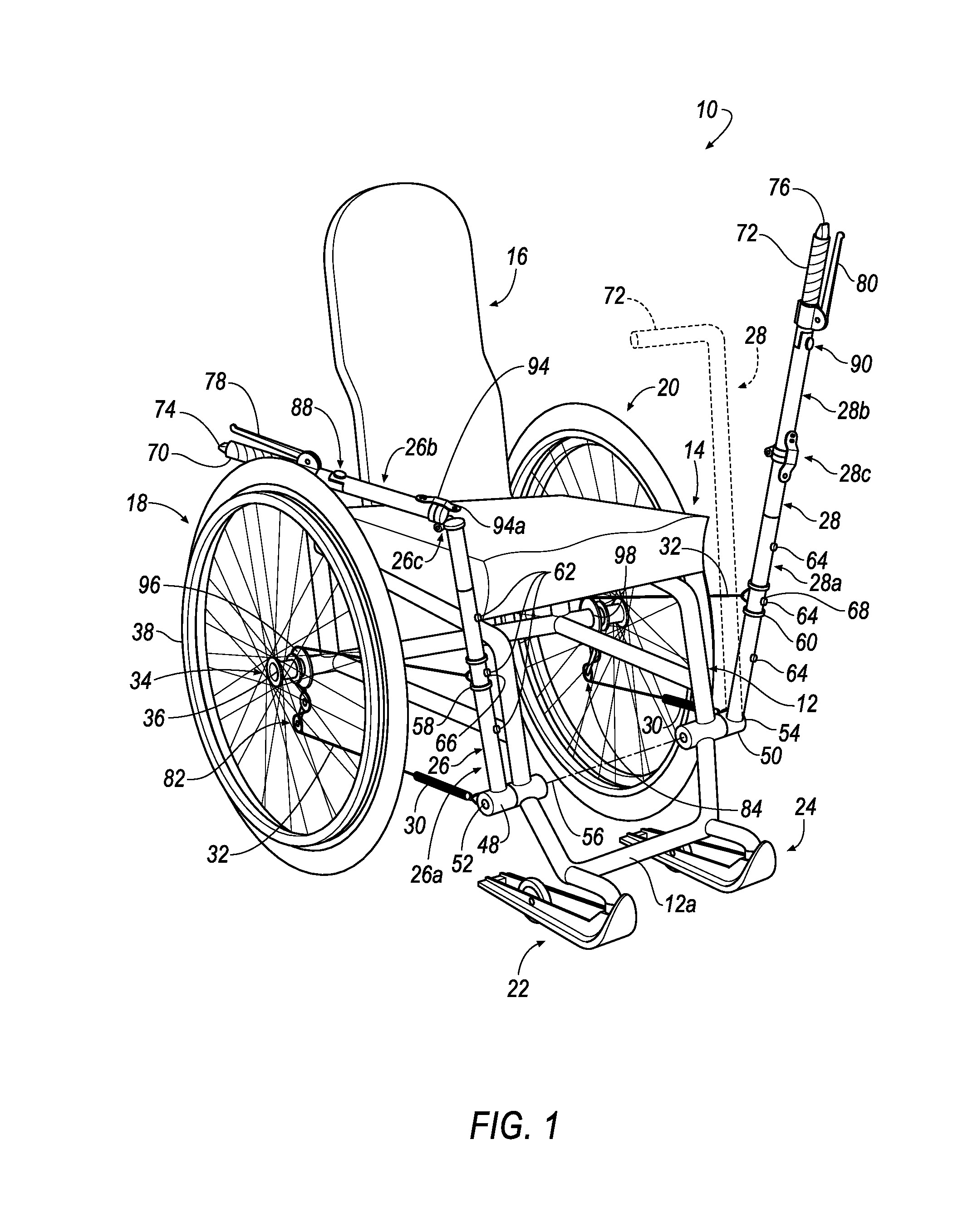 Human powered wheelchair with jackdrive™ propulsion system