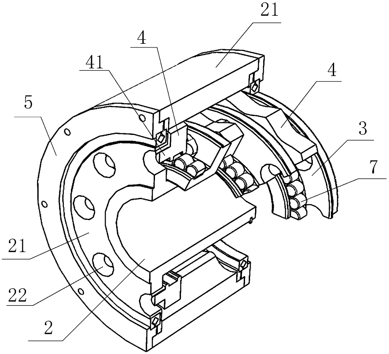 Multi-tooth-difference annular plate cascading speed reducer