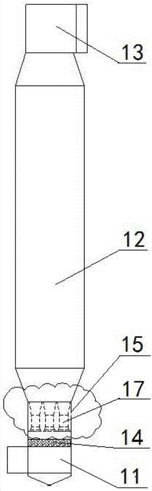 Novel circulating fluidized bed flue gas desulfurization system