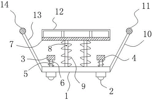 Novel logistics trolley