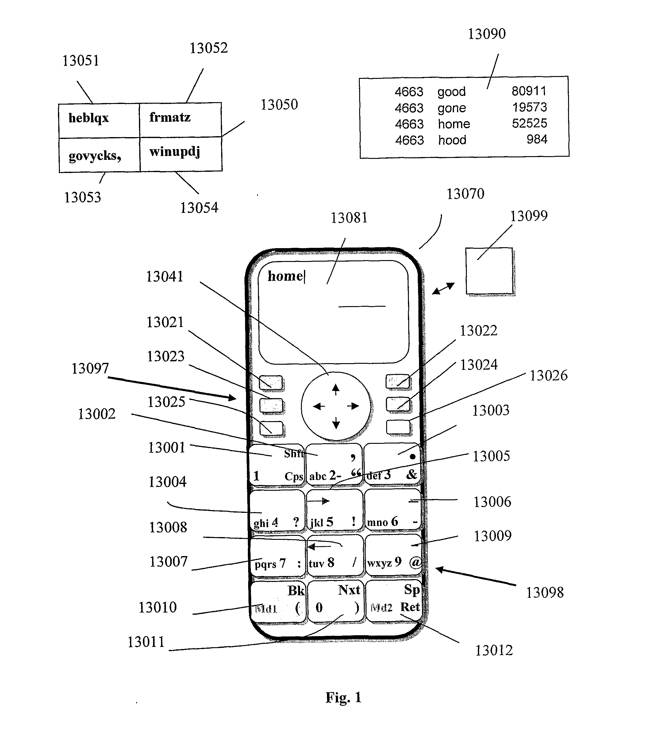 Data entry system