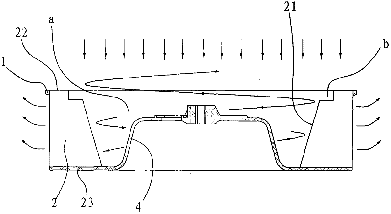 Improved centrifugal type wind wheel as well as volute and turbine fan assembly