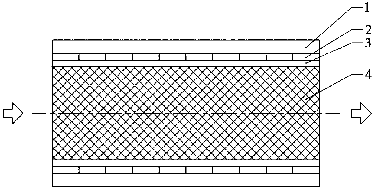 A thermoelectric power generation device using metal foam to recover waste heat