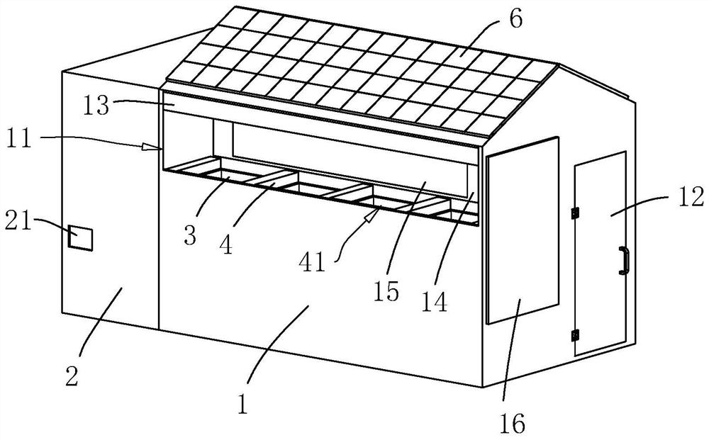 Intelligent garbage chamber convenient for tracing throwing personnel