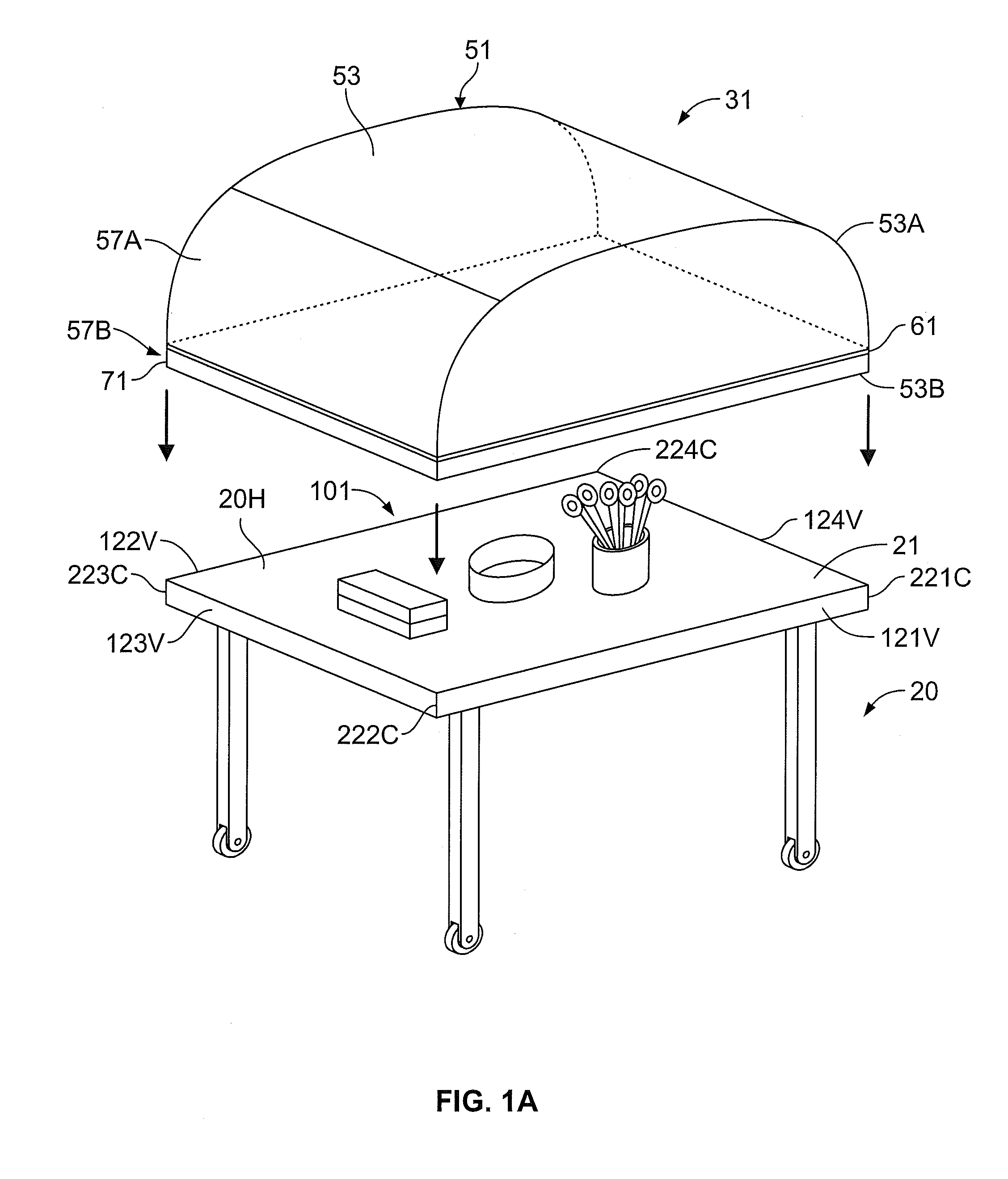 System and methods for providing protective coverage of an operational surface