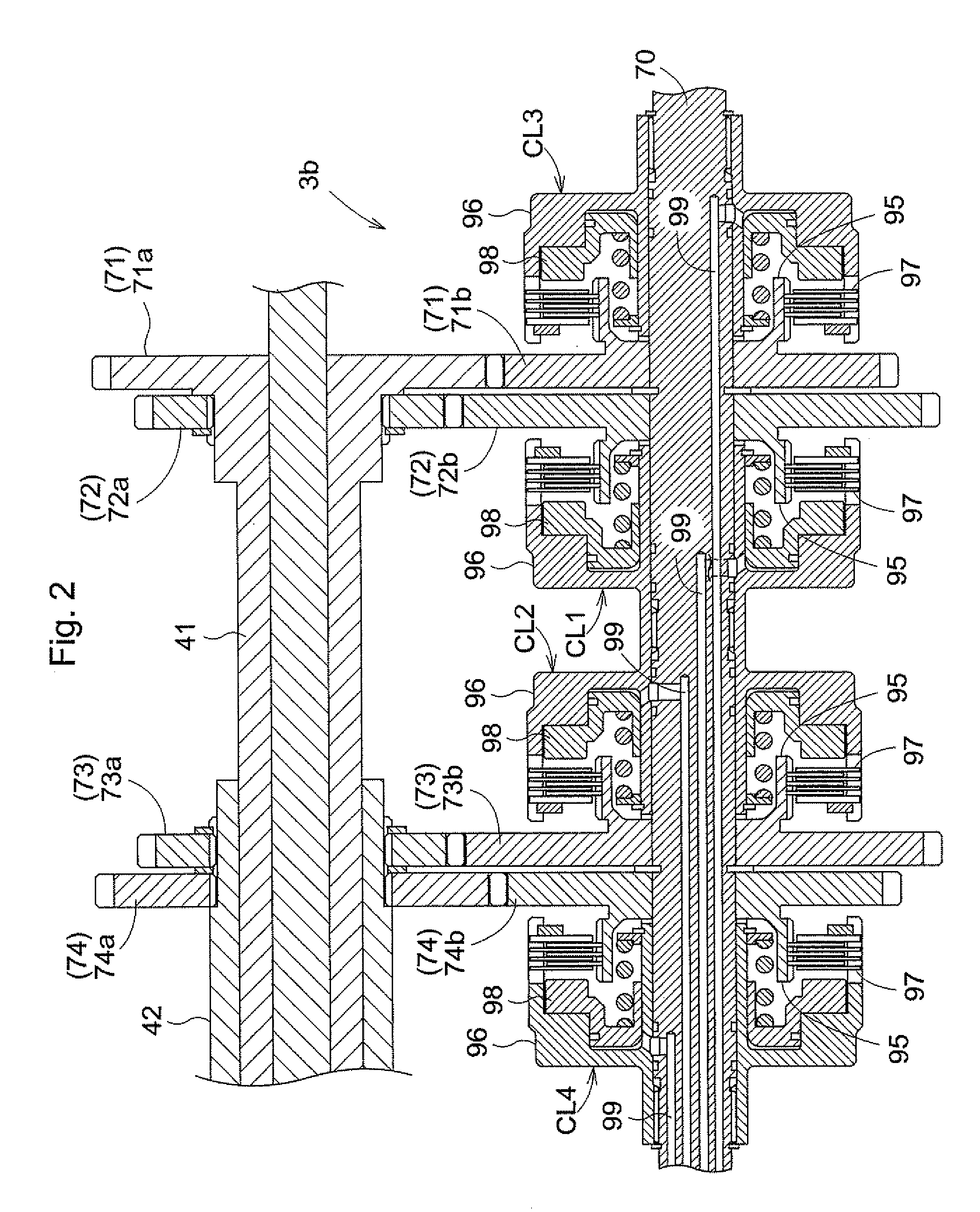 Speed Change Transmission Apparatus