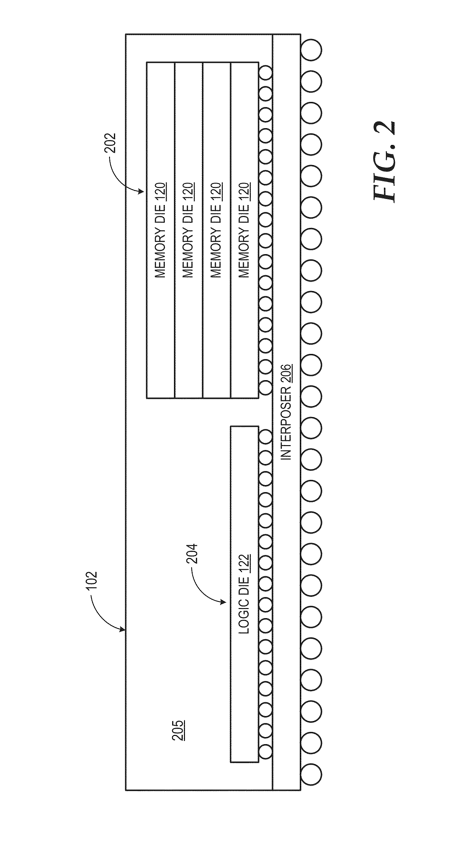 Die-stacked memory device providing data translation