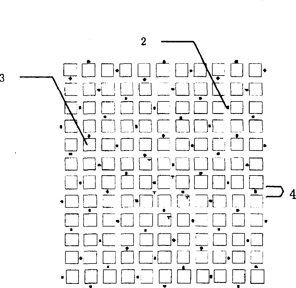 Method for detecting variable frequency community signal under layered mobile communication network compressed mode