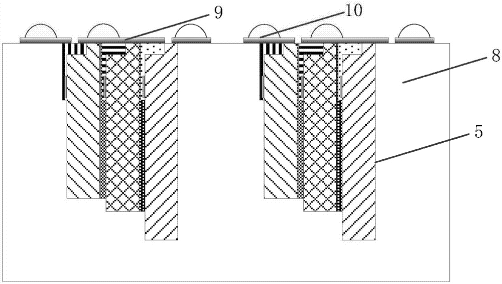 Semiconductor device package structure and package method