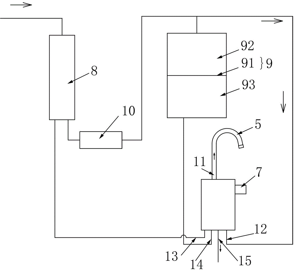 Water purifier controlled by electromagnetism