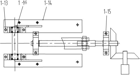 Mining elevator lapping platform suitable for flexible guide rail and mining elevator lapping method