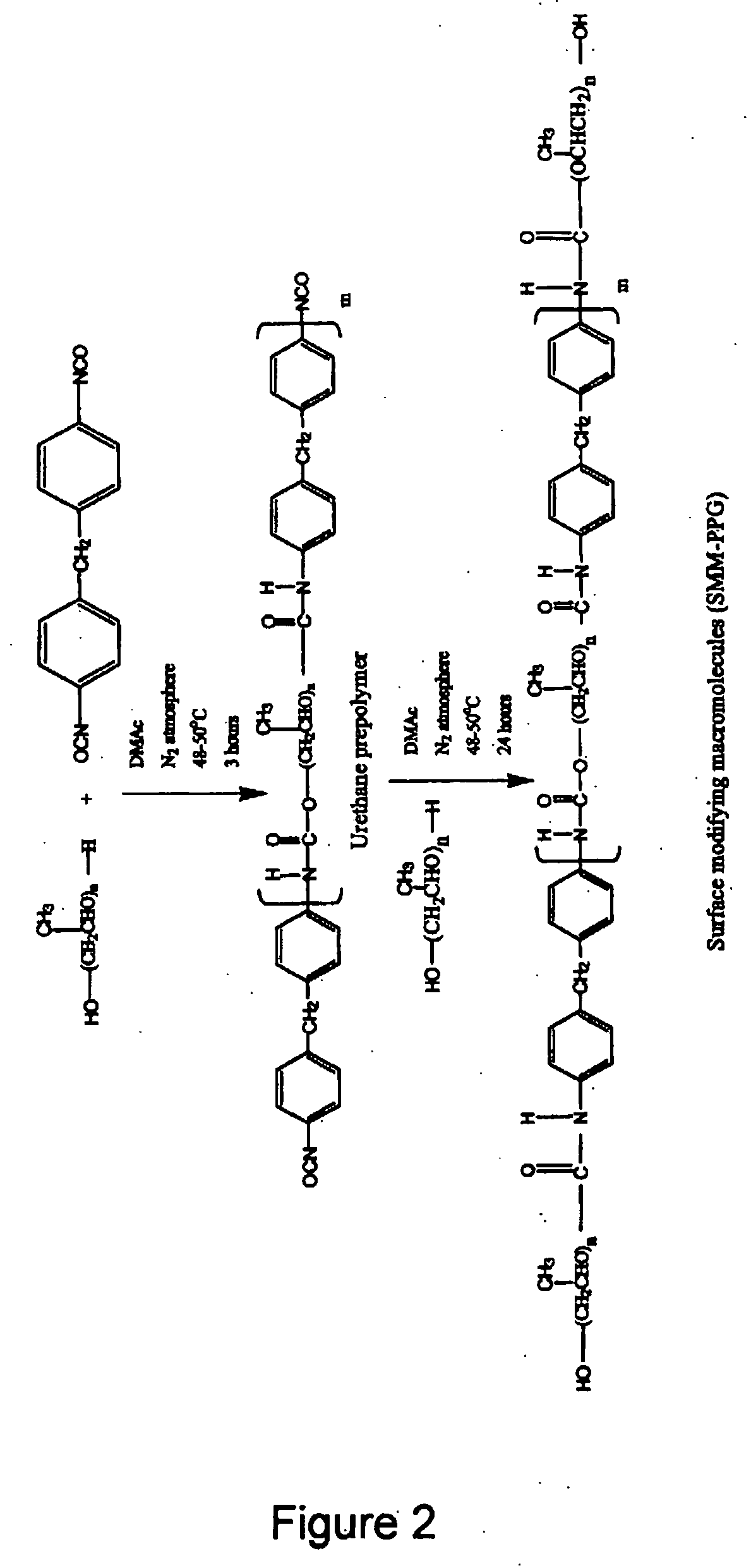 Hydrophilic surface modifying macromolecules (H-phil SMM) and H-phil SMM blended membranes