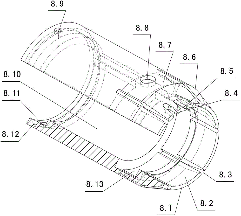 C-ring mechanical expanding shaft