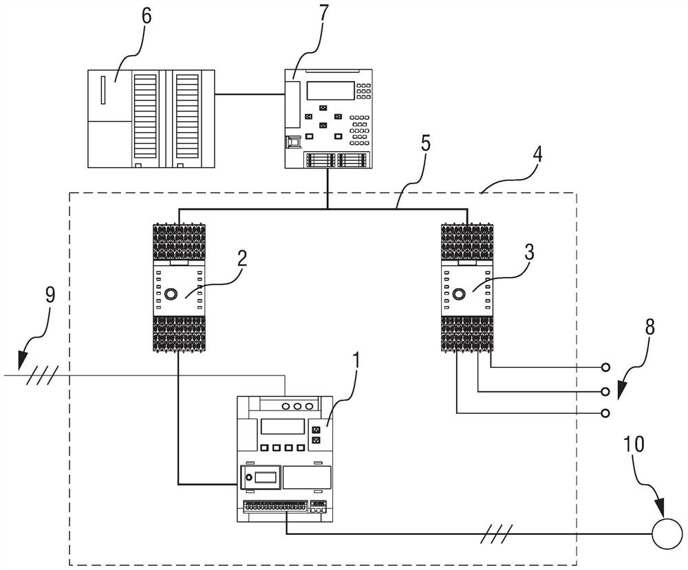 Distributed frequency conversion box and conveying system