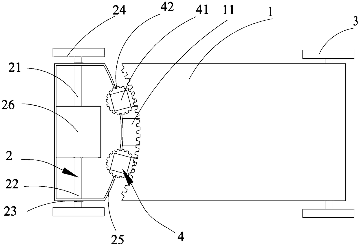 Intelligent agv handling robot