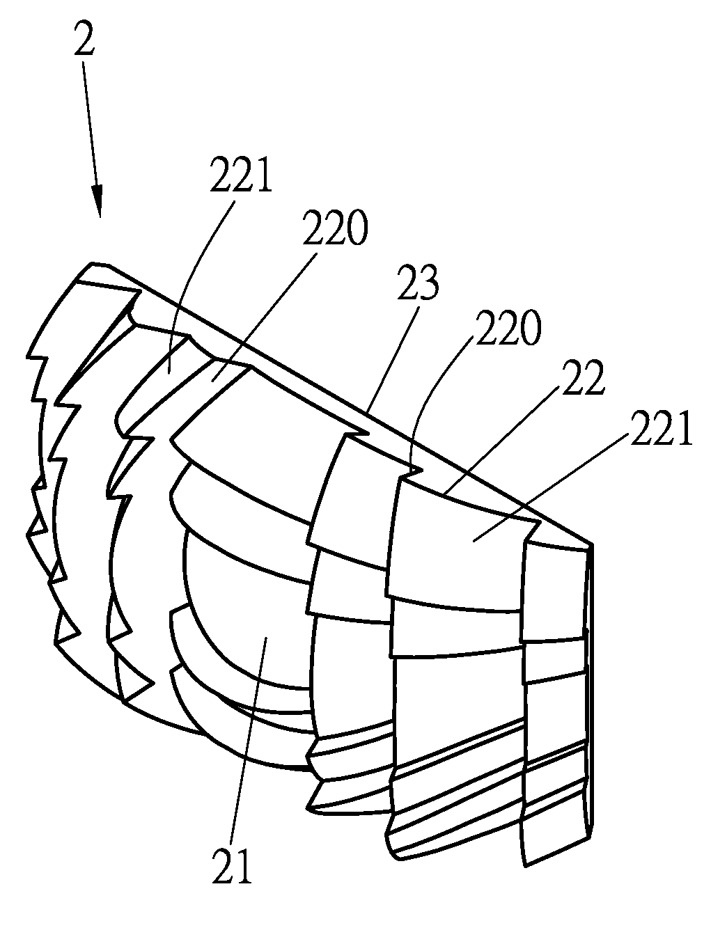 Zoom lens with multi-layers for illumination