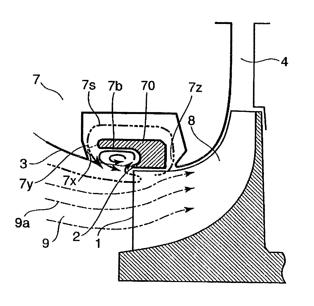 Radial compressor