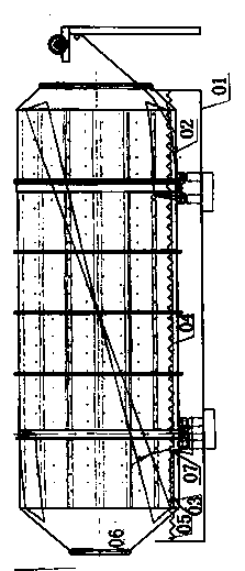 Wax-throwing machine with water groove