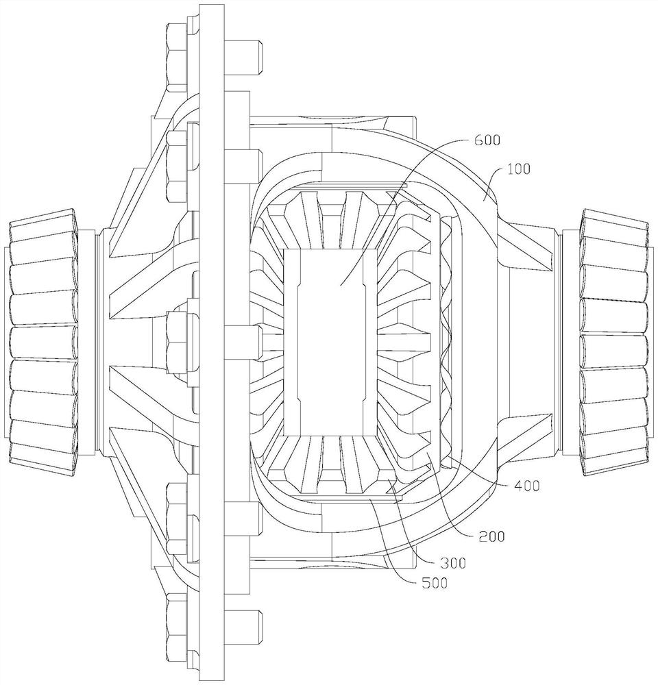 Differential mechanism and vehicle