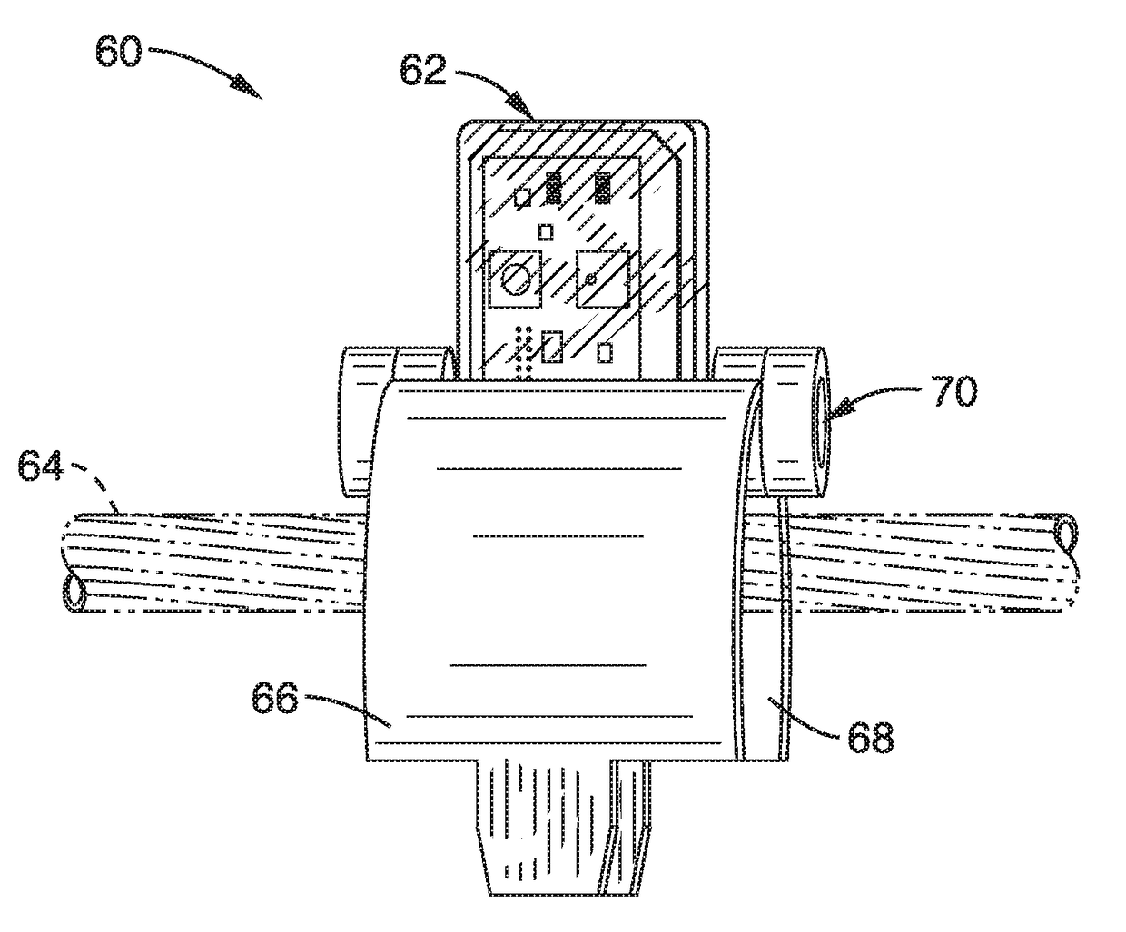 Flux-enhanced energy harvesting from current-carrying conductors