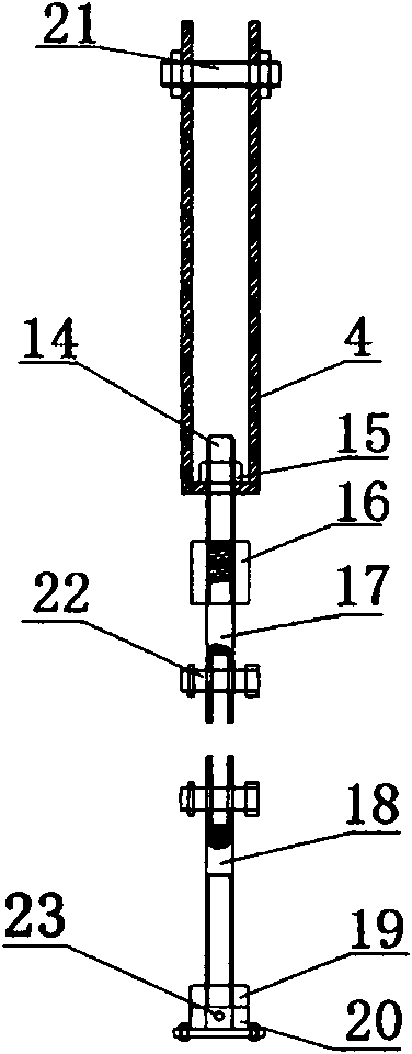 Dead load tensile device for tensile test