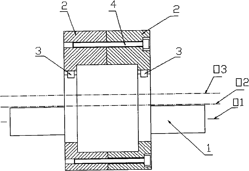 High-precision eccentricity-adjustable eccentric shaft