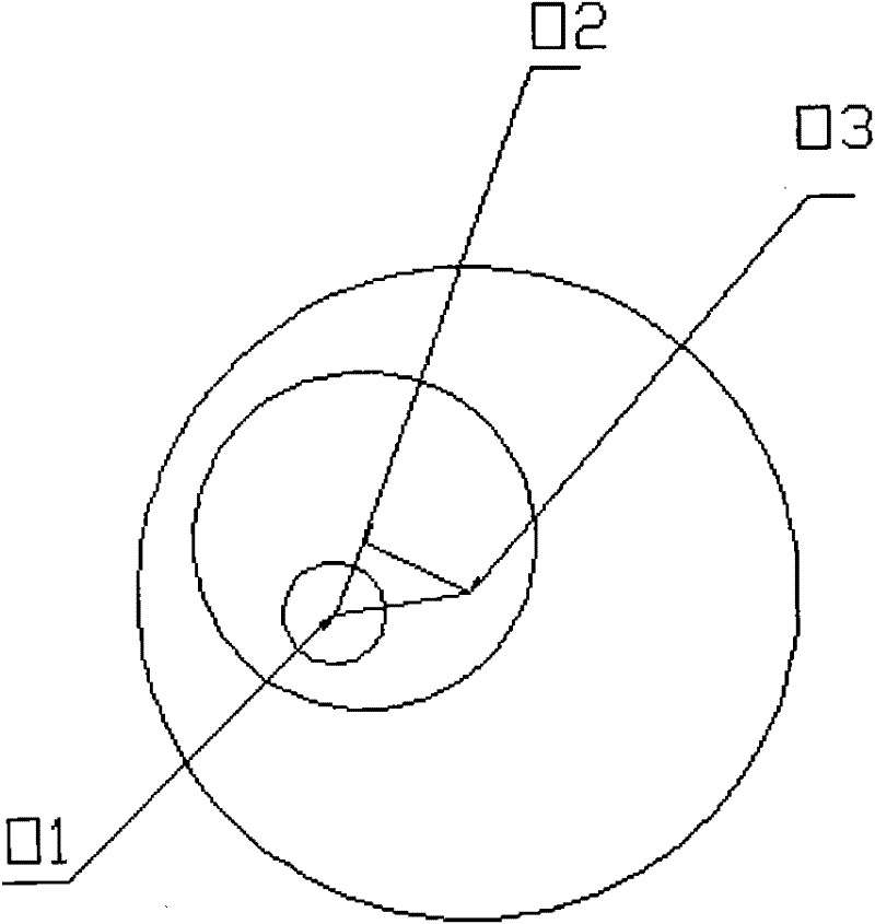 High-precision eccentricity-adjustable eccentric shaft