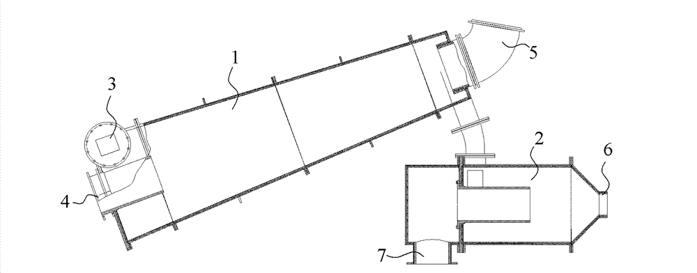 Unpressurized feeding three-product dense medium cyclone for high-density separation