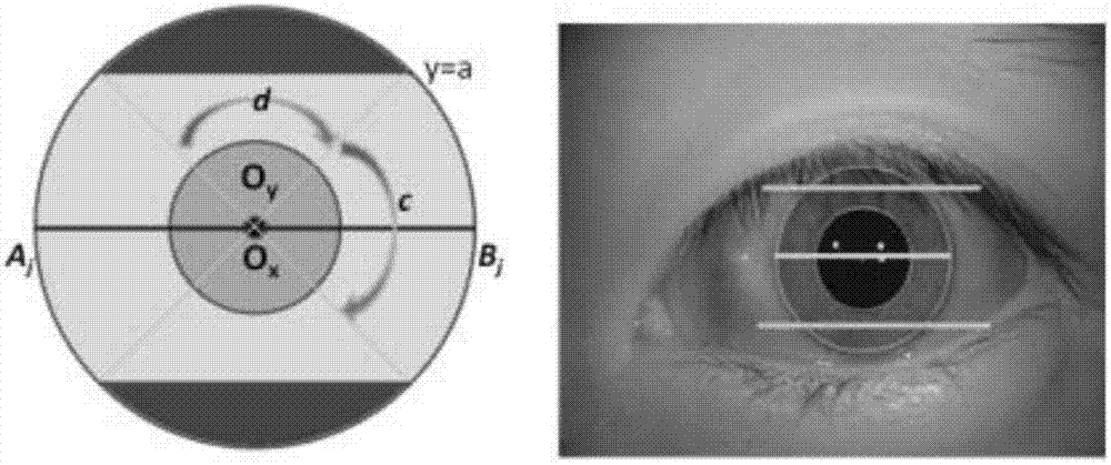 Iris recognition system, application method thereof and eigenvalue extraction method for incomplete images in iris recognition process