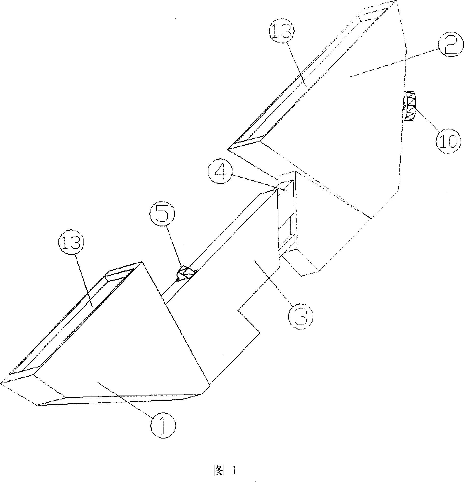 Reflection stereopicture spectroscope