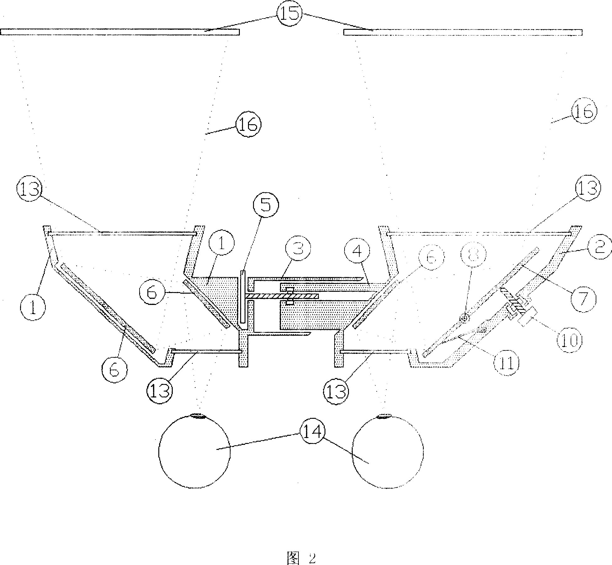 Reflection stereopicture spectroscope