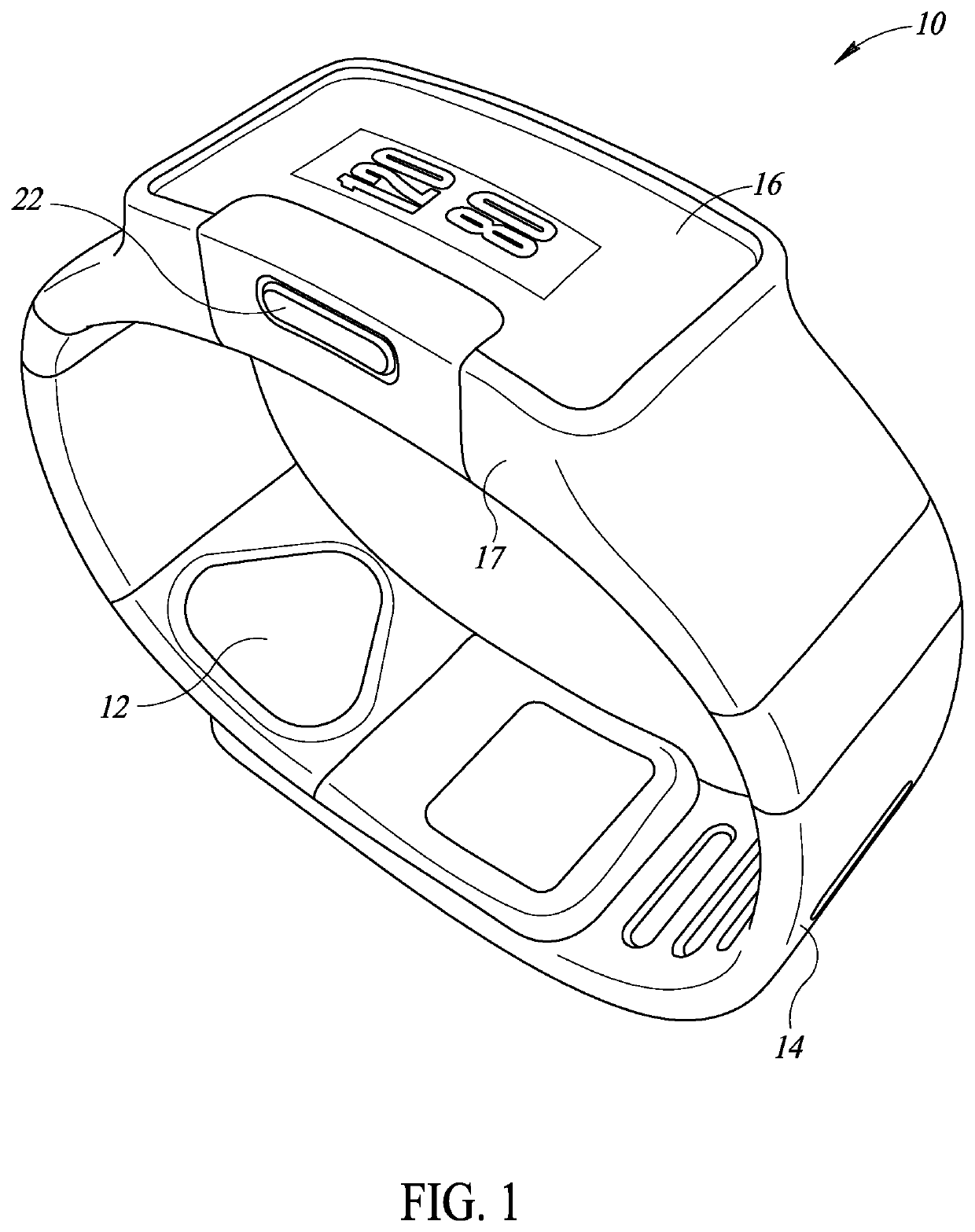 Blood pressure measurement system using force resistive sensor array